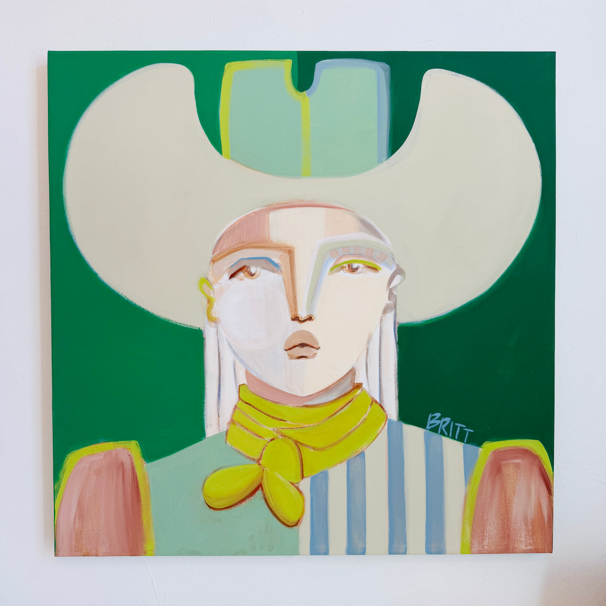Kelly Green Cowgirl
