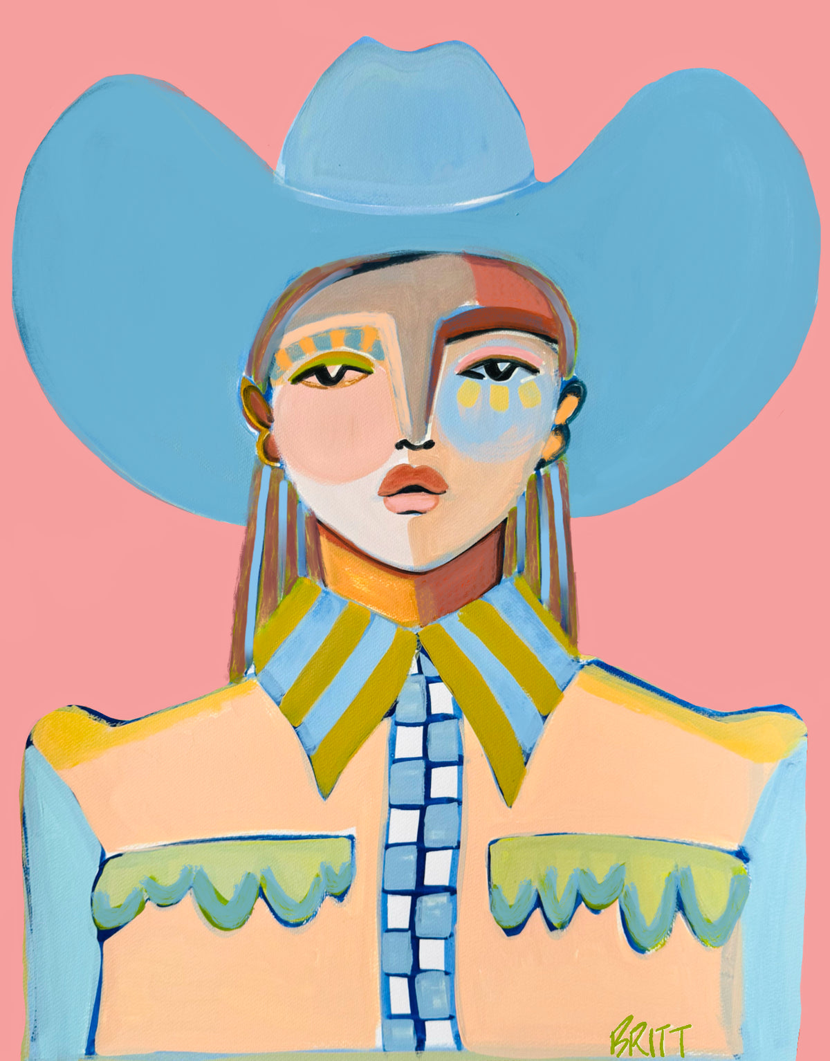 Pretty Pink Cowgirl