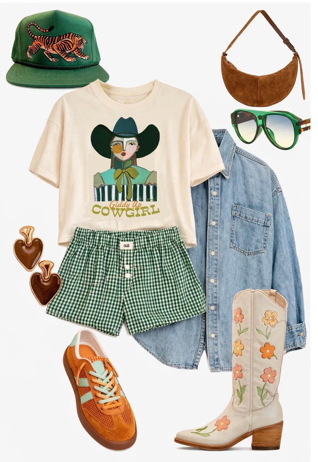 Giddy Up, Cowgirl T-shirt