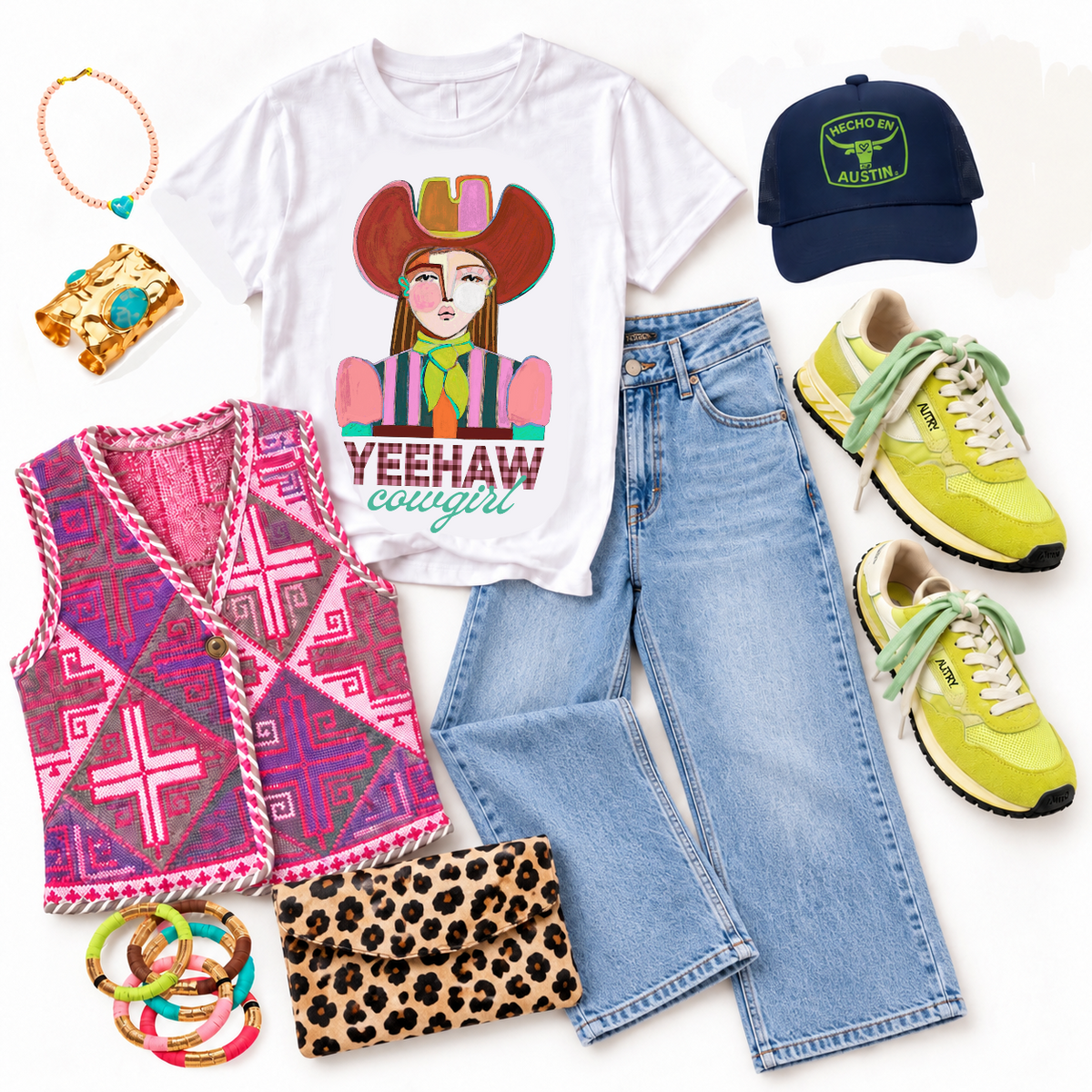 Yeehaw Cowgirl T-Shirt