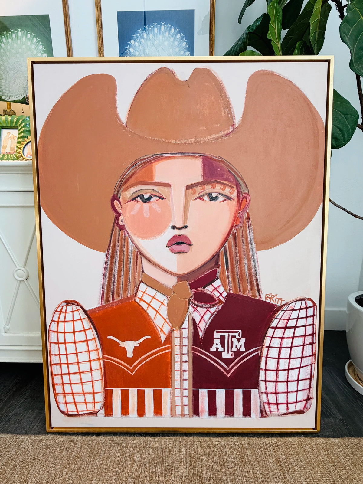 House Divided Cowgirl