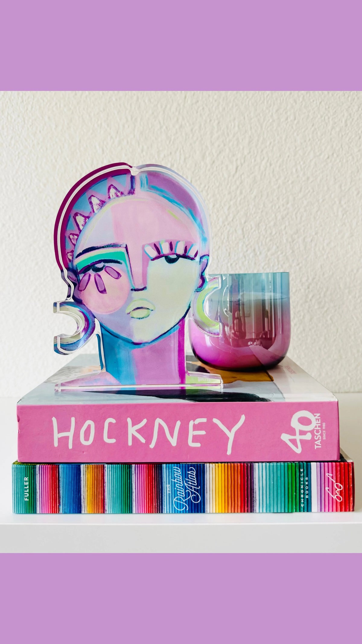 Acrylic Cut-Out (purple)